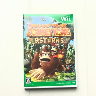 ウィー(Wii)の【みぃ様専用】ドンキーコングリターンズwii(家庭用ゲームソフト)