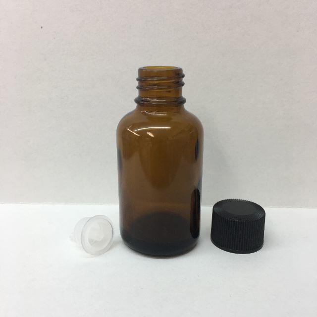 特価 10本ｾｯﾄ 新品 遮光瓶 ﾄﾞﾛｯﾊﾟｰ 容器 30ml ｱﾛﾏ黒CAP コスメ/美容のリラクゼーション(アロマオイル)の商品写真