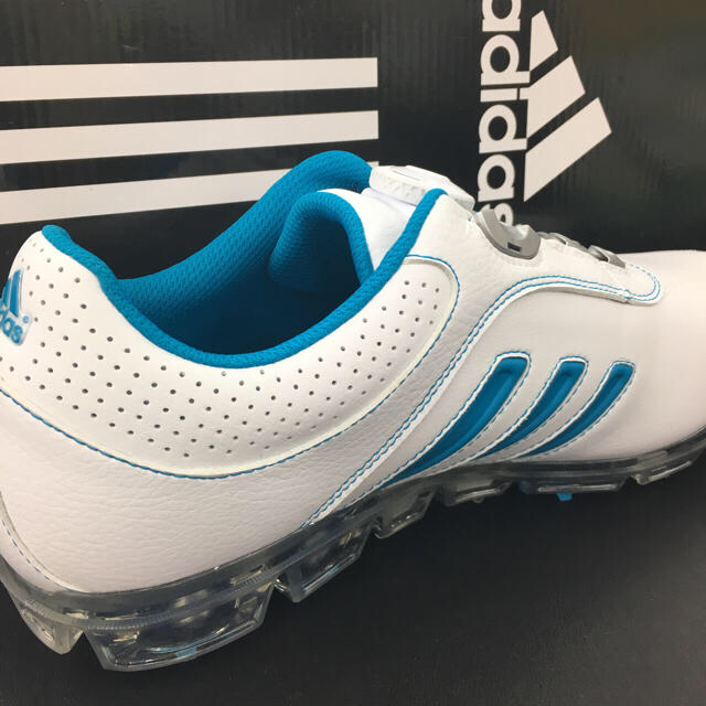 adidas(アディダス)の新品☆アディダス ピュアメタルボア 27センチ☆シンプル スポーツ/アウトドアのゴルフ(シューズ)の商品写真