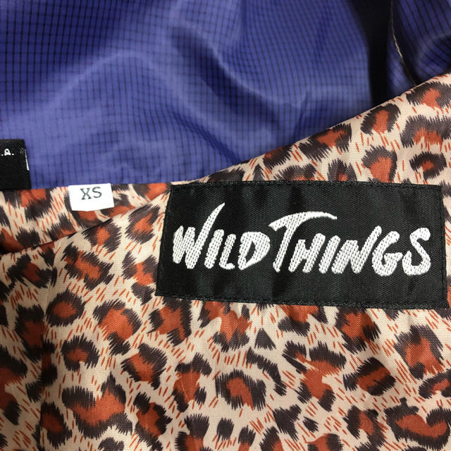 WILDTHINGS - WILD THINGS レオパードナイロンジャケットの通販 by