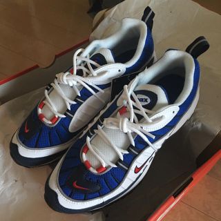 ナイキ(NIKE)の【NIKE】AIR MAX98 ホワイト/ユニバーシティ ガンダム(スニーカー)