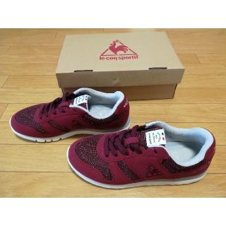 ルコックスポルティフ(le coq sportif)のle coq sportif（ルコックスポルティフ）　LA セーヌ（RED/赤）(スニーカー)