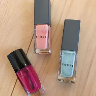 スリー(THREE)の【お得なセット】ネイルポリッシュ THREE Lancôme スリー ランコム(マニキュア)