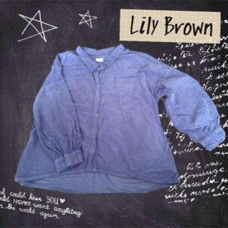 リリーブラウン(Lily Brown)のLily Brown コーディロイシャツ(シャツ/ブラウス(長袖/七分))