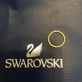 スワロフスキー(SWAROVSKI)のRoo様専用SWAROVSKI9号イエローゴールド&coach(リング(指輪))