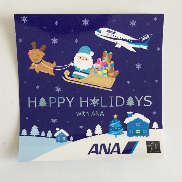 ANA(全日本空輸)(エーエヌエー(ゼンニッポンクウユ))のANAステッカー エンタメ/ホビーのコレクション(ノベルティグッズ)の商品写真