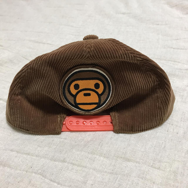 A BATHING APE(アベイシングエイプ)の更にお値下げ BAPE kids マイロ帽子 キッズ/ベビー/マタニティのこども用ファッション小物(帽子)の商品写真