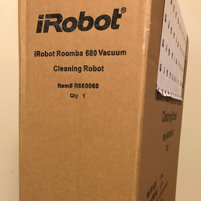 iRobot(アイロボット)の茶々丸様専用【新品未開封】iRobot ルンバ680 スマホ/家電/カメラの生活家電(掃除機)の商品写真