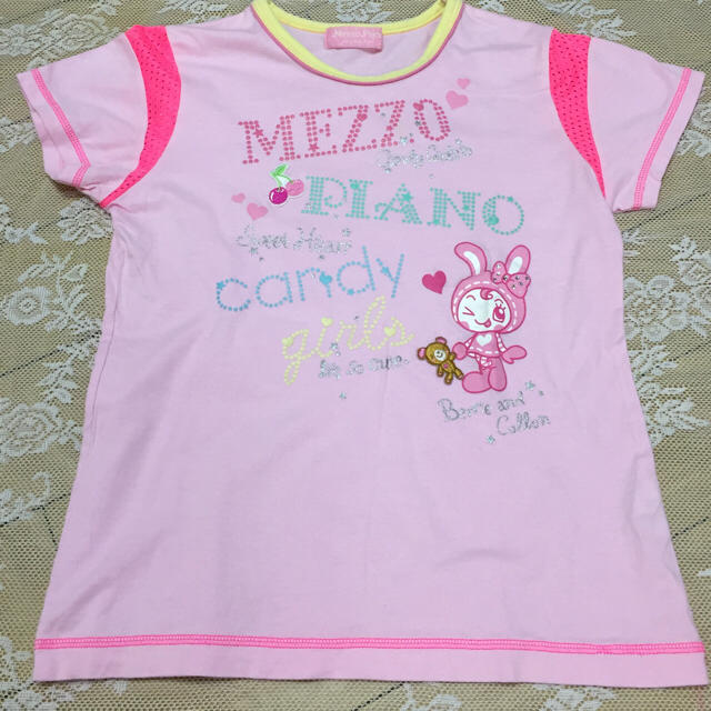 mezzo piano(メゾピアノ)の専用です mezzo piano Tシャツ7点セット キッズ/ベビー/マタニティのキッズ服女の子用(90cm~)(Tシャツ/カットソー)の商品写真