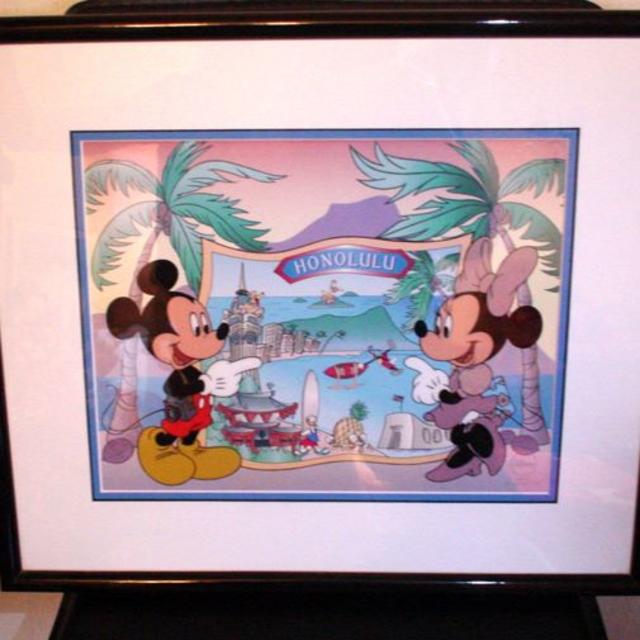 Disney   アートです♪ Mickey and Minnie in Hawaii セル画の通販 by