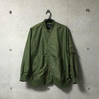 ダブルクローゼット(w closet)のビックシルエットMA-1(ブルゾン)