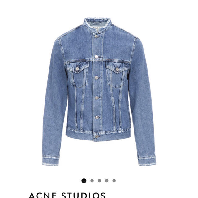 ACNE - acne studio ノーカラーデニムジャケット 48の通販 by shop