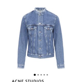 ACNE   acne studio ノーカラーデニムジャケット の通販 by shop