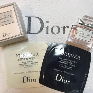 ディオール(Dior)の【ディオール】ミスディオール&ファンデーション サンプルセット(香水(女性用))