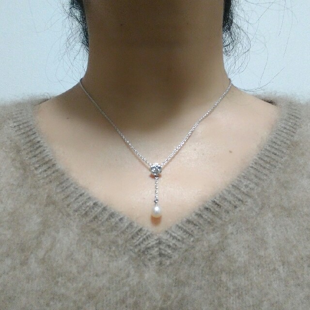 TASAKI(タサキ)のSOLDさっきー様最終値下げ！田崎真珠　シルバーネックレス新品 レディースのアクセサリー(ネックレス)の商品写真