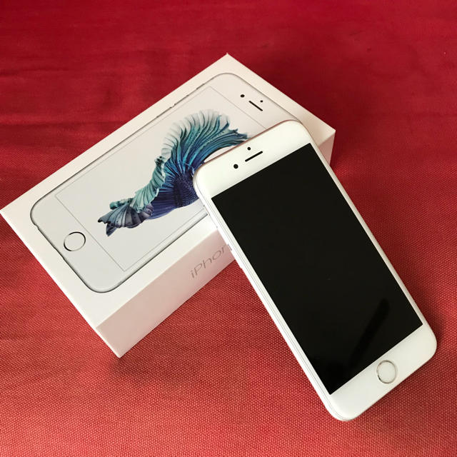 Apple - iphone 6S 64G  シルバー simフリー