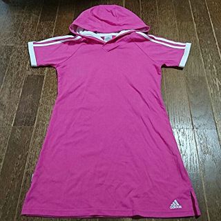 アディダス(adidas)の●値下げ❗一度着用 adidas★ロングパーカーTシャツ(その他)