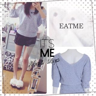 イートミー(EATME)のEATME♡テープヤーンプチローズニット(ニット/セーター)