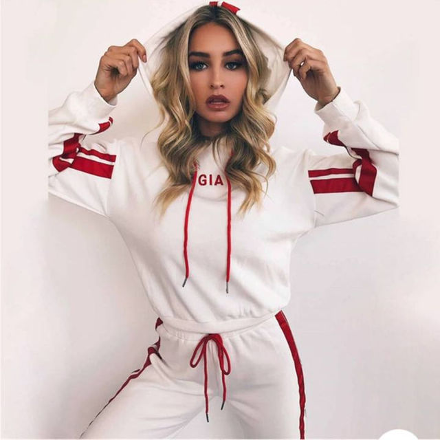 Iam GIA フィットネス ヨガ セットアップ 白 M | felomi.com