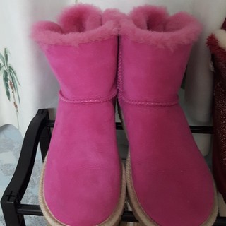 アグ(UGG)の再値下げしますUGG　ピンクショートブーツ22cm (ブーツ)