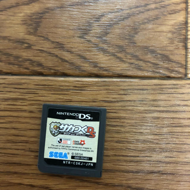 ニンテンドーDS(ニンテンドーDS)のDSソフト☆サカつく エンタメ/ホビーのゲームソフト/ゲーム機本体(携帯用ゲームソフト)の商品写真