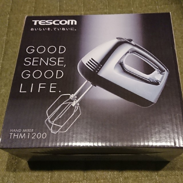 TESCOM(テスコム)のTESCOM ハンドミキサー THM1200 スマホ/家電/カメラの調理家電(調理機器)の商品写真