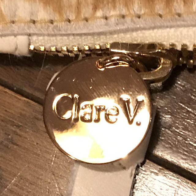 CLARE VIVIER(クレアヴィヴィエ)のアメリカ直入 ClareV.のウォレットポーチ レディースのバッグ(クラッチバッグ)の商品写真