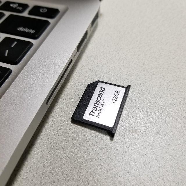 Transcend(トランセンド)のJetDrive Lite 360 128GB スマホ/家電/カメラのPC/タブレット(PC周辺機器)の商品写真