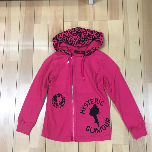 HYSTERIC MINI(ヒステリックミニ)のヒステリックミニ パーカー キッズ/ベビー/マタニティのキッズ服女の子用(90cm~)(ジャケット/上着)の商品写真