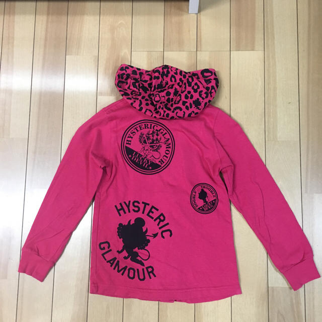 HYSTERIC MINI(ヒステリックミニ)のヒステリックミニ パーカー キッズ/ベビー/マタニティのキッズ服女の子用(90cm~)(ジャケット/上着)の商品写真