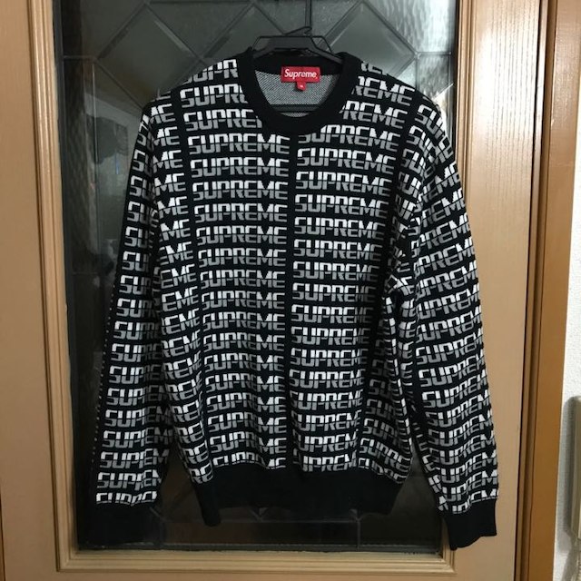 Supreme(シュプリーム)のsupreme 2017ss repeat sweater 新品 納品書付き メンズのトップス(ニット/セーター)の商品写真