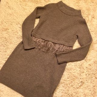 マックスマーラ(Max Mara)のMaxMara Weekend ニットワンピース(ひざ丈ワンピース)