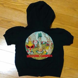 ヒステリックミニ(HYSTERIC MINI)のヒスミニ　半袖パーカー(Tシャツ/カットソー)