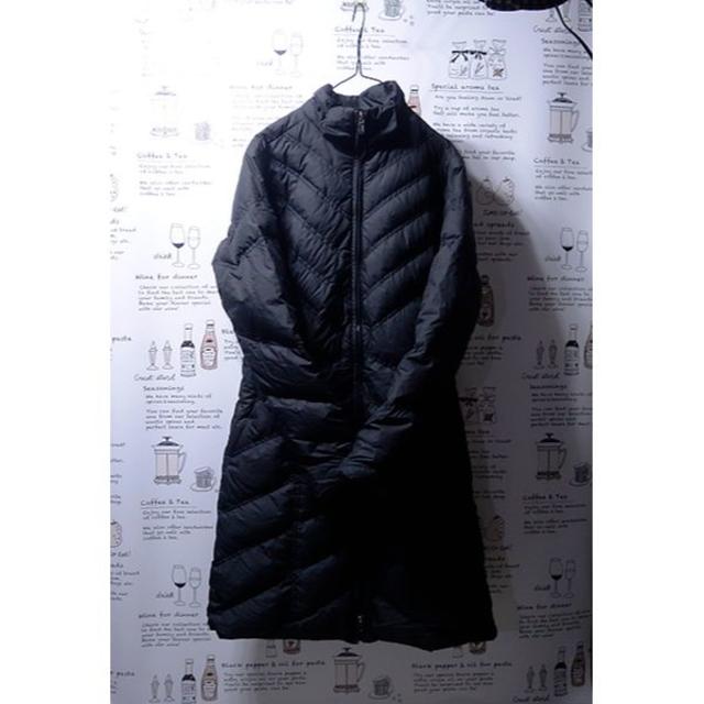 patagonia(パタゴニア)のパタゴニア　ダウンコート　ロングコート　黒 レディースのジャケット/アウター(ダウンコート)の商品写真