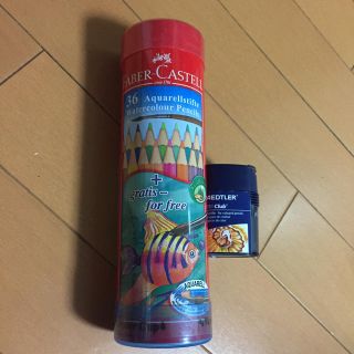 ファーバーカステル(FABER-CASTELL)の色鉛筆 水彩 筆付き シャチハタ ファーバーカステル(色鉛筆)