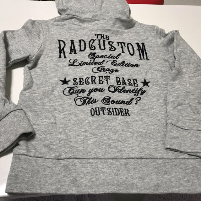 RAD CUSTOM(ラッドカスタム)の専用☆RADCUSTOM ２点 パーカー110㎝ シャツ100㎝  キッズ/ベビー/マタニティのキッズ服男の子用(90cm~)(ジャケット/上着)の商品写真