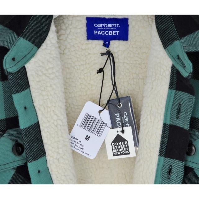 carhartt(カーハート)のcarhartt wip paccbet チェック シャツ ジャケット Mサイズ メンズのジャケット/アウター(ブルゾン)の商品写真