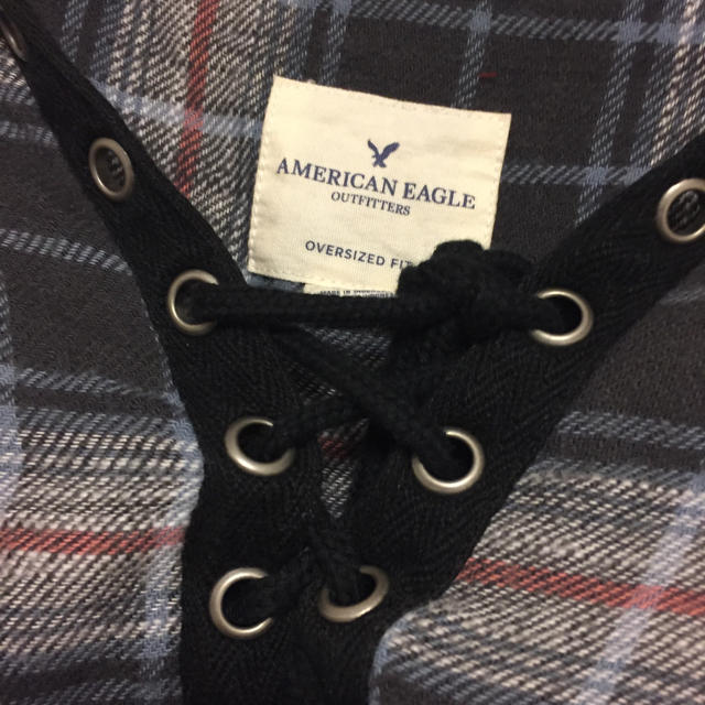 American Eagle(アメリカンイーグル)のAmericaneagle チェックシャツ レディースのトップス(シャツ/ブラウス(長袖/七分))の商品写真