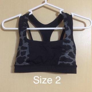 ルルレモン(lululemon)のAnimal print bra top 2(ヨガ)