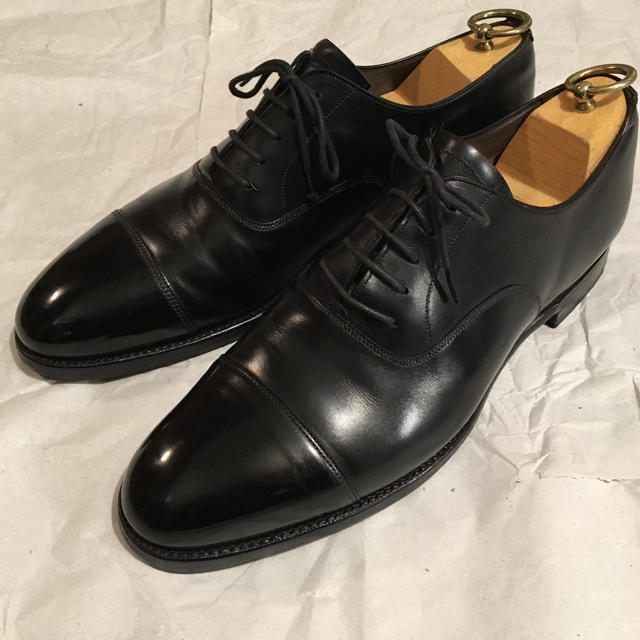 値下げ】グレンソン マスターピース UK8.5(27.0) 黒の通販 by 値下げ】グレンソン マスターピース UK8.5(27.0) 黒の通販 by