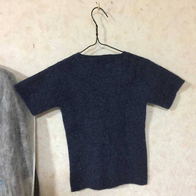 COMME CA ISM(コムサイズム)の130A size 半袖ニット used キッズ/ベビー/マタニティのキッズ服女の子用(90cm~)(ニット)の商品写真