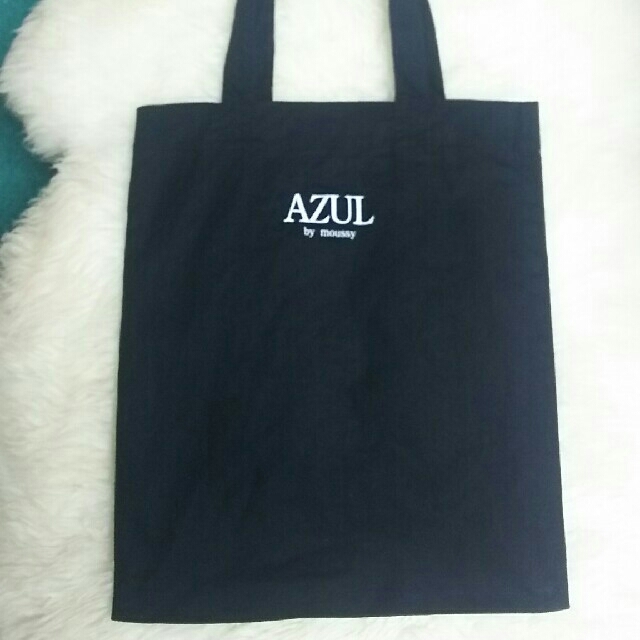 AZUL by moussy(アズールバイマウジー)のAZUL by moussy shopバック 非売品 ノベルティ レディースのバッグ(トートバッグ)の商品写真