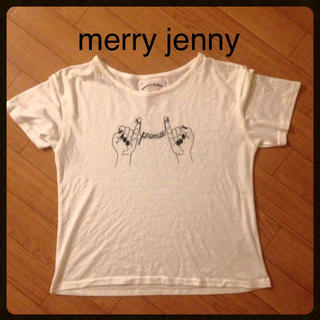 メリージェニー(merry jenny)の@merry jenny ショート丈(Tシャツ(半袖/袖なし))