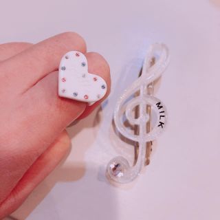 ミルク(MILK)のMILK  ミュージックバレッタ、リング(バレッタ/ヘアクリップ)