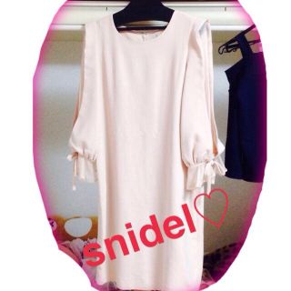 スナイデル(SNIDEL)のsnidel♡レディライクワンピ(ミニワンピース)