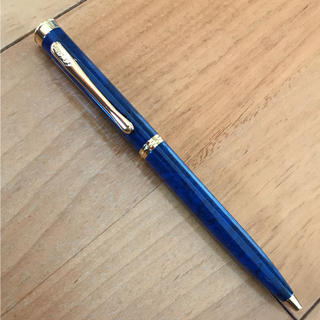 ミツビシエンピツ(三菱鉛筆)の三菱ボールペン 紺×黒マーブル(ペン/マーカー)