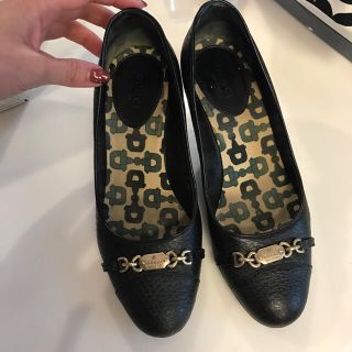 グッチ(Gucci)のパンプス グッチ GUCCI ブラック 黒(ハイヒール/パンプス)