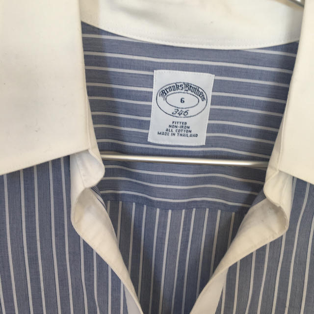 Brooks Brothers(ブルックスブラザース)のBrooksBrothers ストライプシャツ レディースのトップス(シャツ/ブラウス(長袖/七分))の商品写真