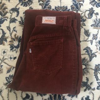 リーバイス(Levi's)のcorduroy high waist pants (カジュアルパンツ)