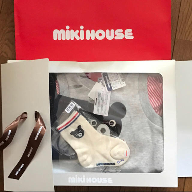 mikihouse(ミキハウス)のでれこ様専用 mikihouse ミキハウス 男の子洋服セット キッズ/ベビー/マタニティのベビー服(~85cm)(シャツ/カットソー)の商品写真